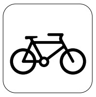 Train cycle logo