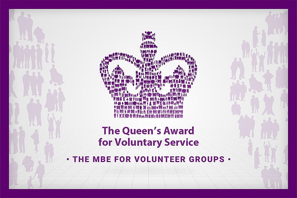The Queen's award for voluntary service, the MBE for Volunteer groups