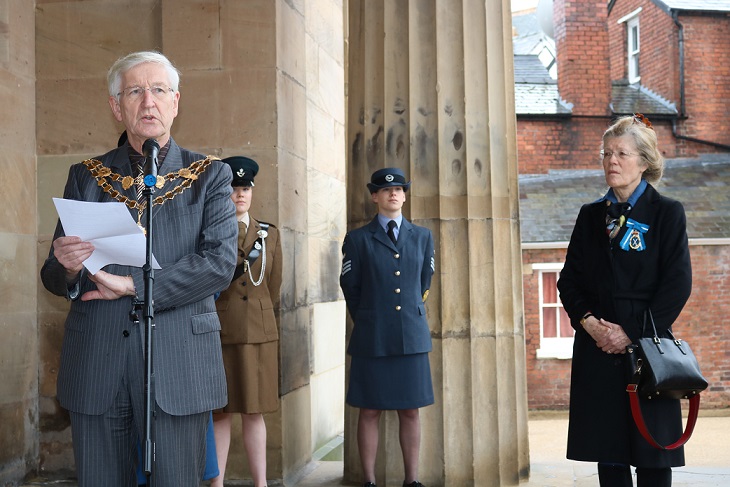 Commonwealth Day flag raising