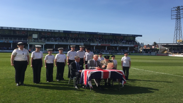 Hereford Football Club sign Armed Forces Covenant