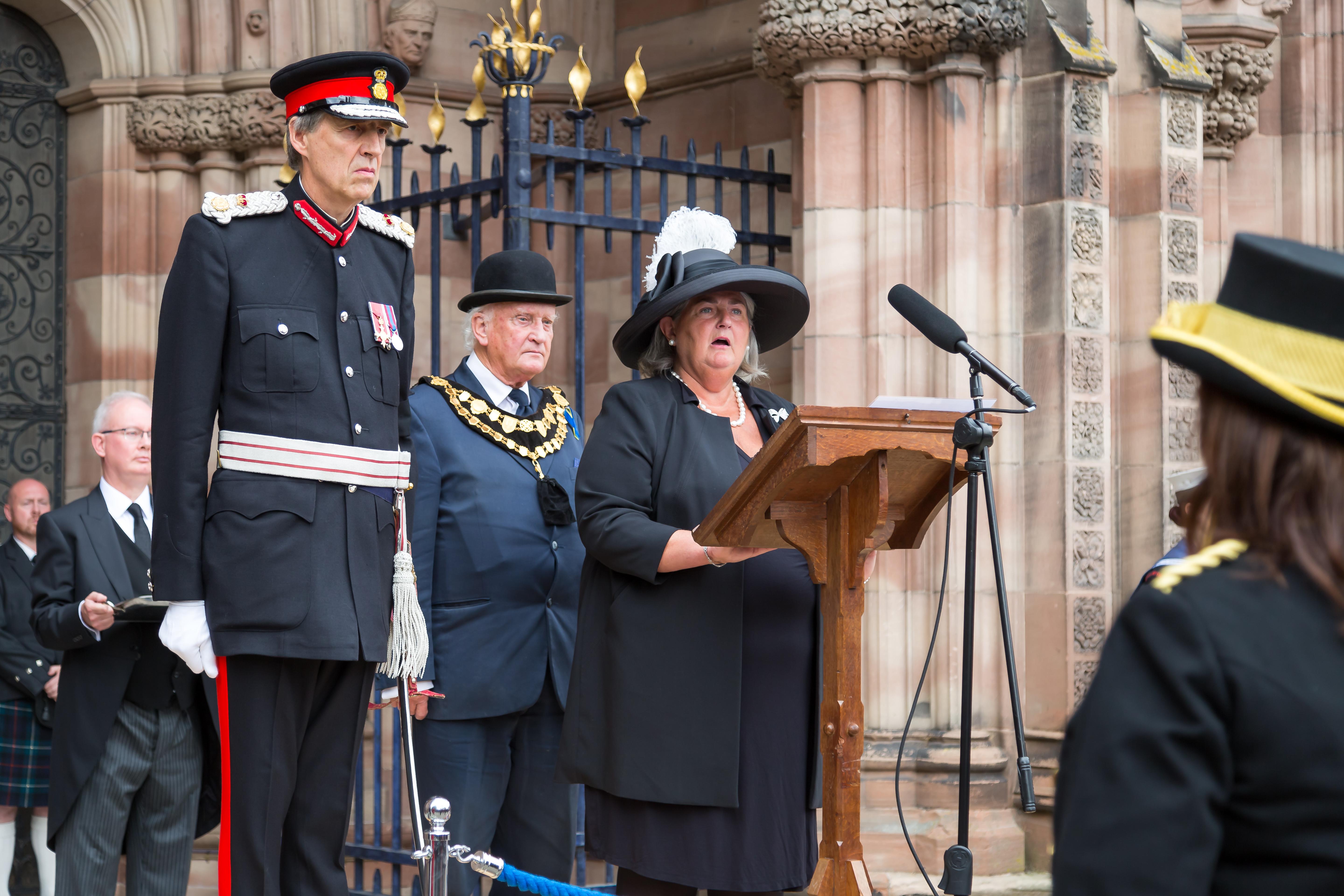 Herefordshire comes together to witness the Proclamation Ceremony of King Charles III