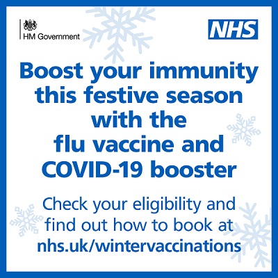 Boost your immunity this festive season with the flu vaccine and Covid-19 booster