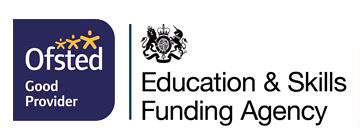 Ofsted, Education and Skills Agency and European Union funding logos