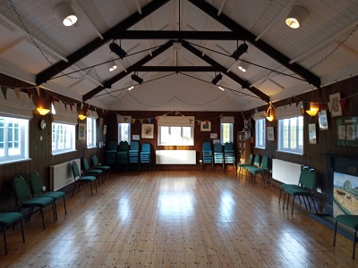 Aston Ingham Village Hall interior