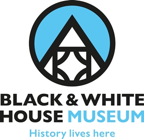 Black and White house logo
