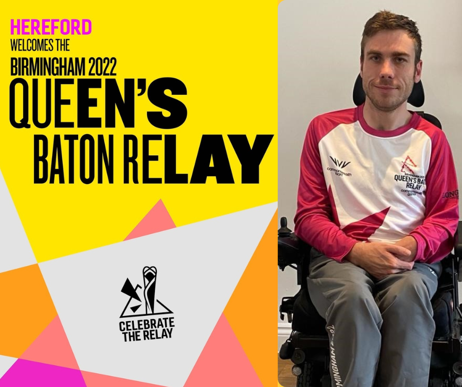The Birmingham 2022 Queen’s Baton Relay will visit Hereford on Tuesday 5 July during its final journey through England this summer.