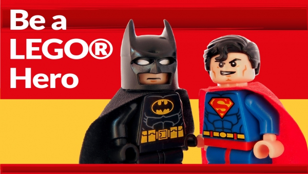 Promotional image for 'be a lego hero'