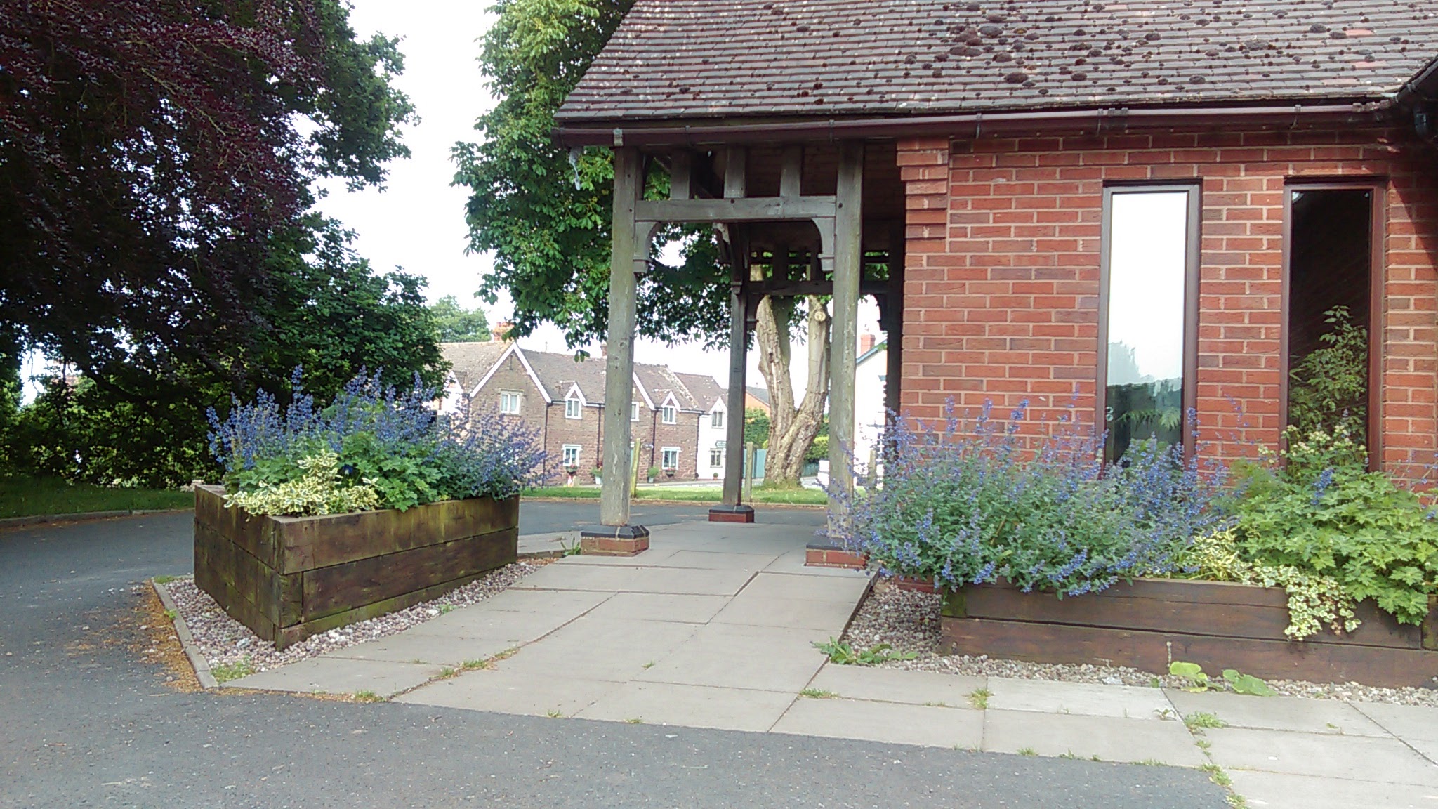 Bishops Frome village centre, exterior