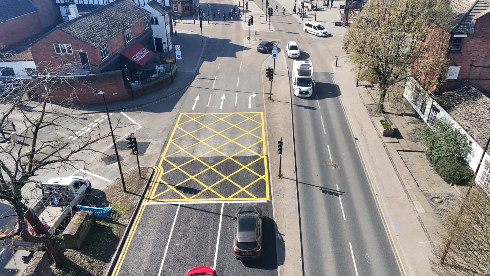 Blueschool street from above