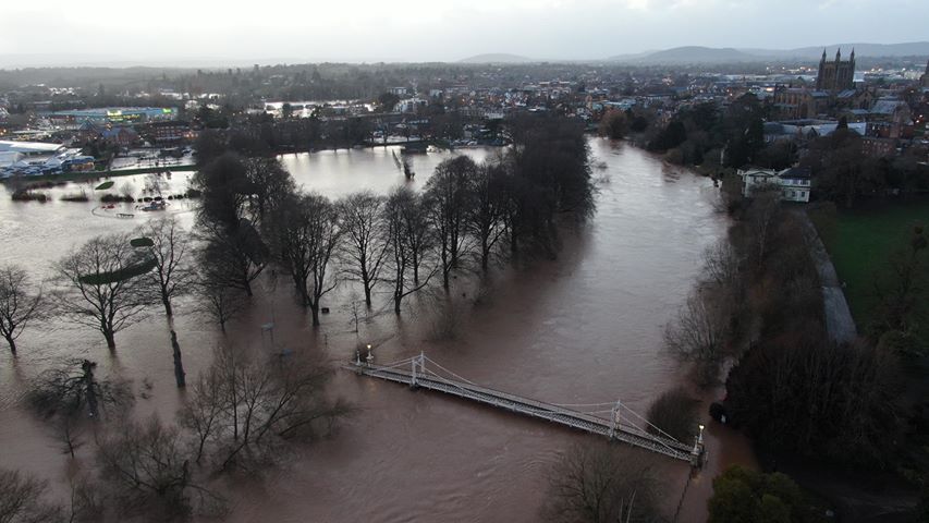 Recovery under way in parts of Herefordshire as response continues