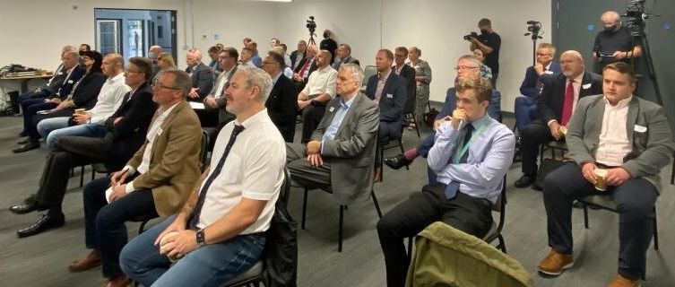 Attendees at the Business Summit, 10 September 2021