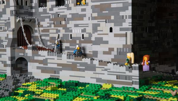 Castle in lego