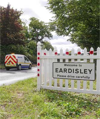 Eardisley village welcome gates