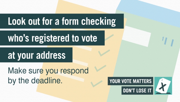 Electoral Commission Annual Canvass 2018 Facebook image