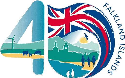 Official Falklands War 40th anniversary logo