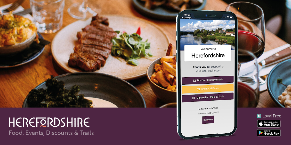 LoyalFree Herefordshire Download the app