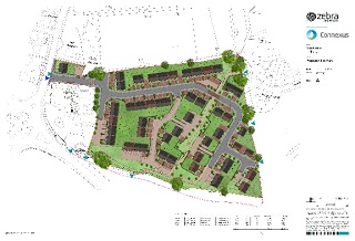 Site plan of Full Pitcher, Ledbury