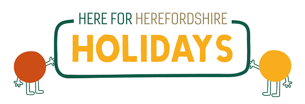 Here for Herefordshire Holidays logo