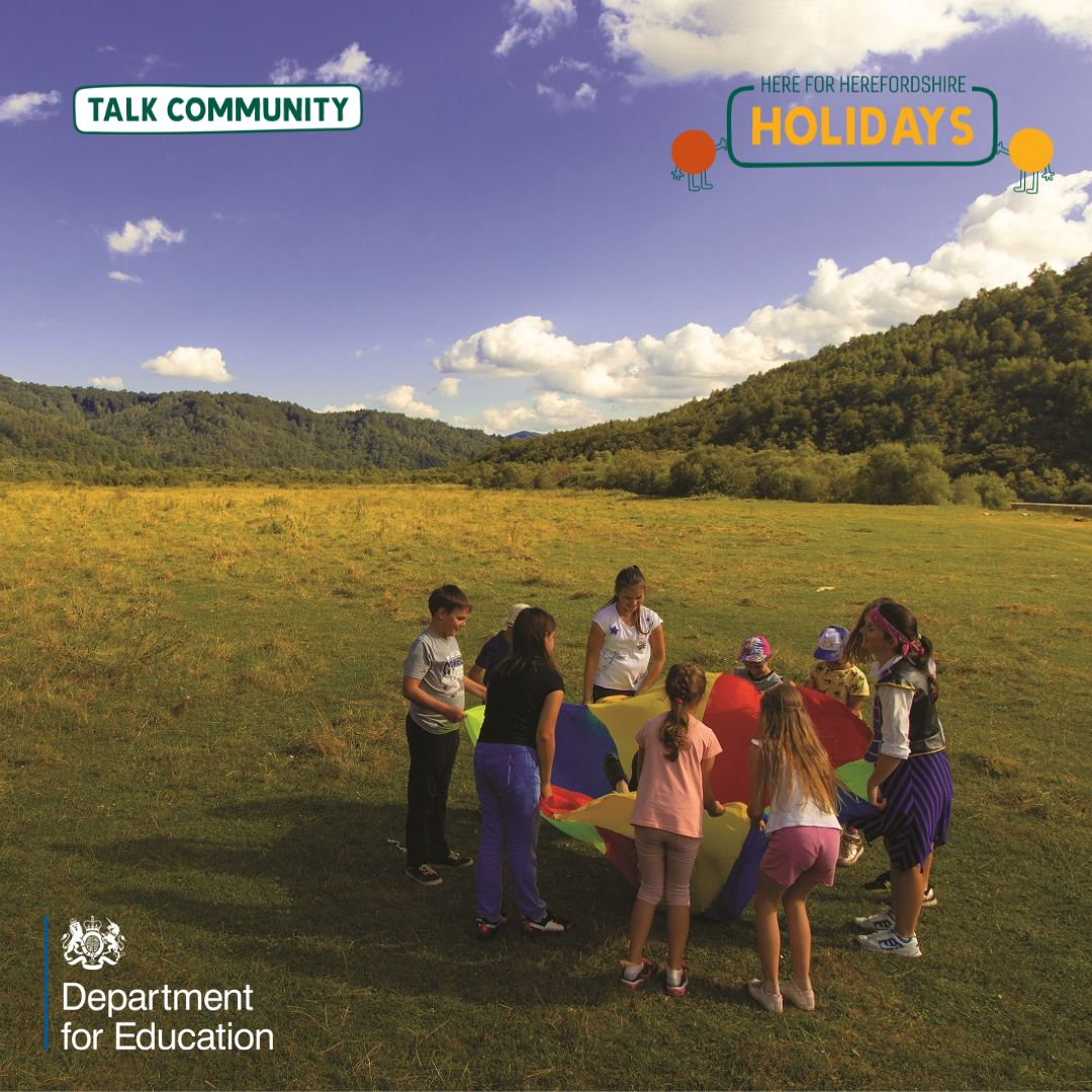 Herefordshire children receiving free school meals can enjoy a wide range of activities during the summer holidays