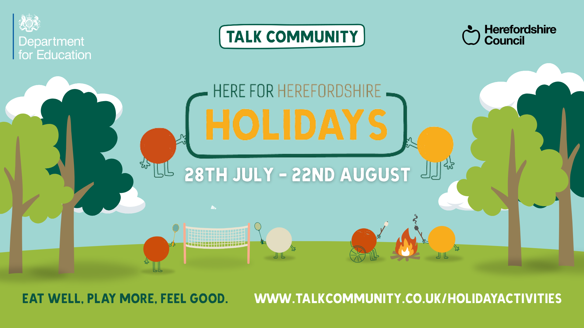 Here for Herefordshire summer activities