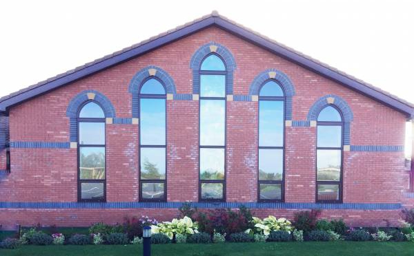 Hereford Crematorium windows