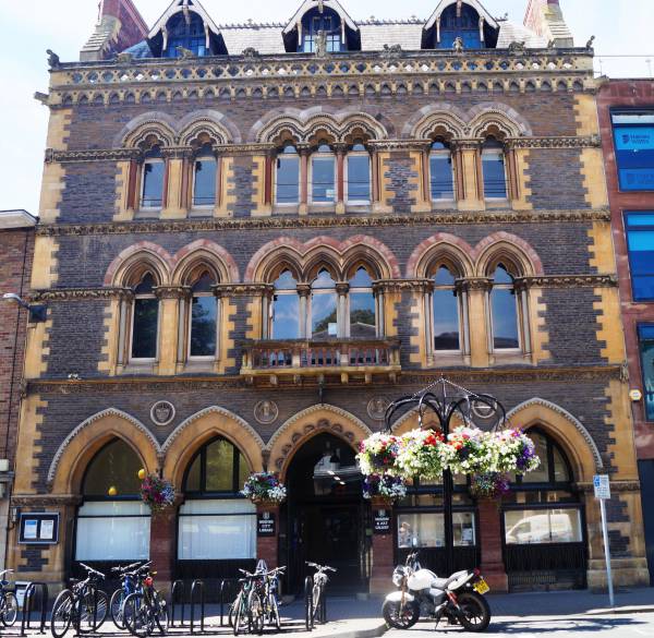 Hereford Museum and Art Gallery building on Broad Street Hereford