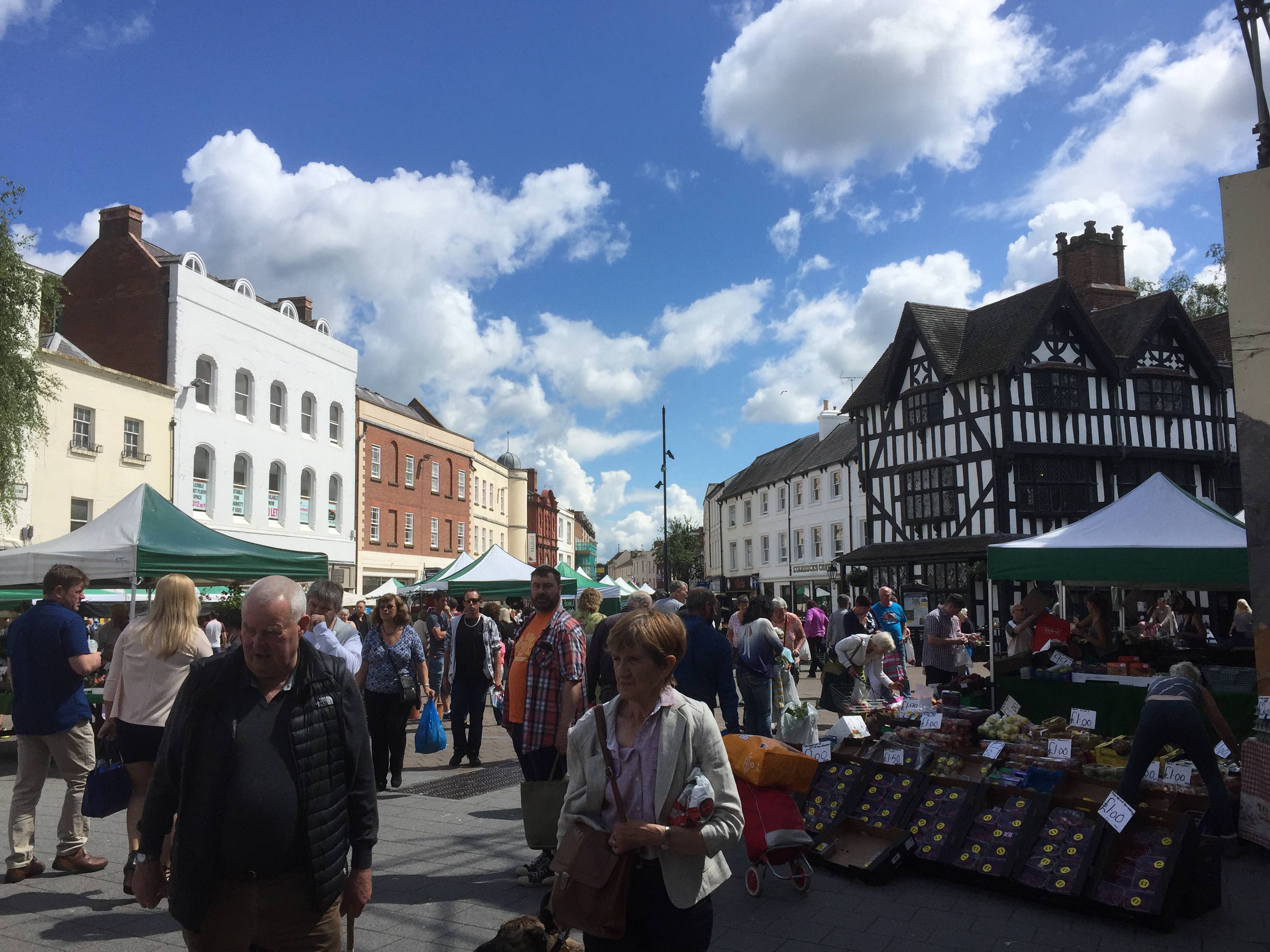 Markets in High Town, Hereford Herefordshire Council