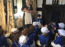 Children at the Keeping House in the 1600s session at The Old House Hereford