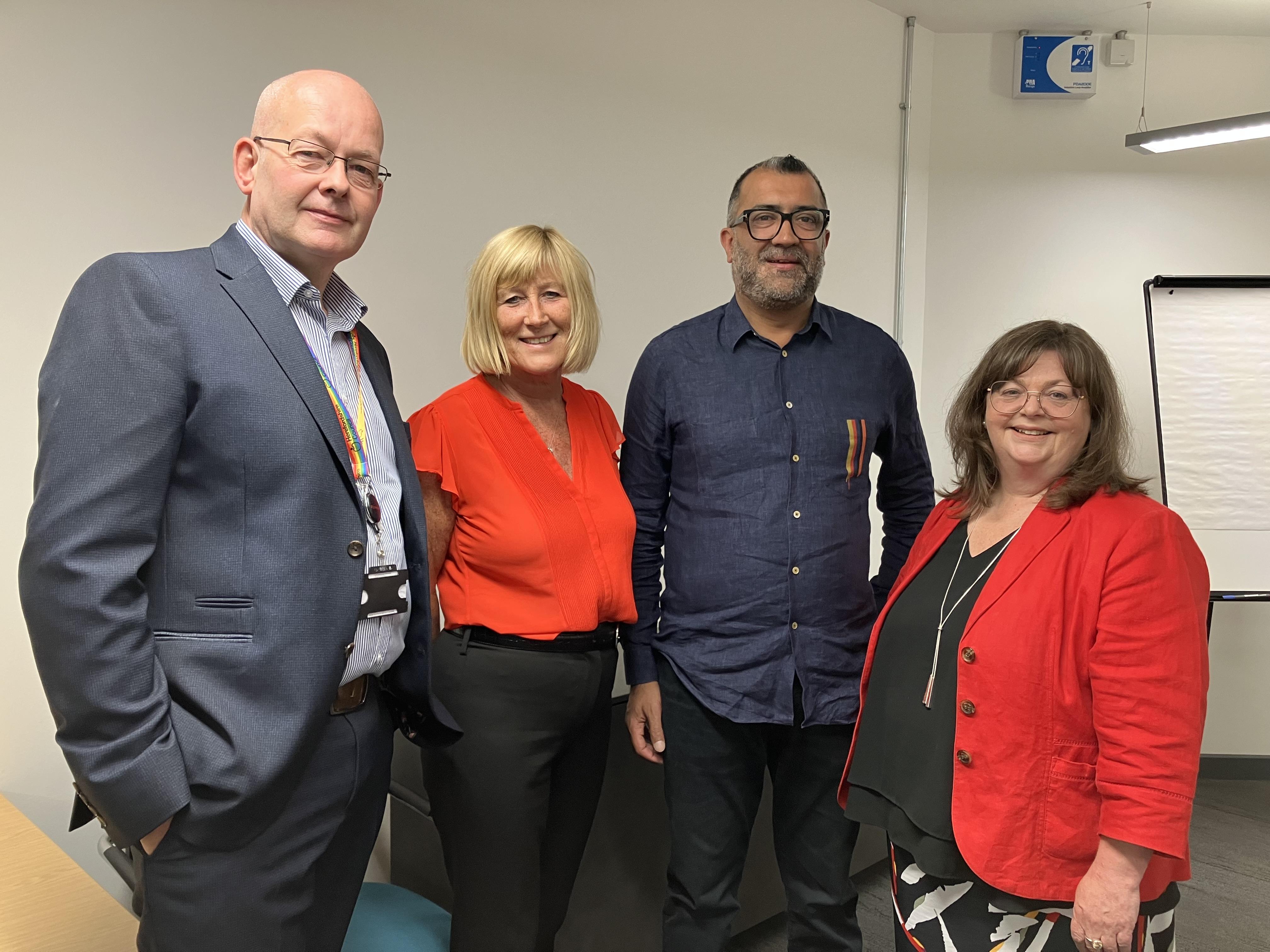 Herefordshire children’s services staff officially welcome Leeds colleagues