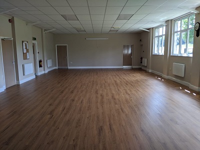 Lyonshall Memorial Hall interior