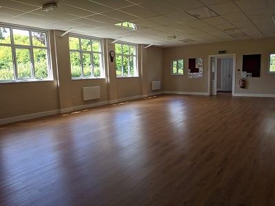 Lyonshall Memorial Hall interior