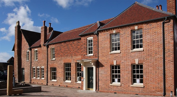 Image of outside of newly restored Master's House, Ledbury