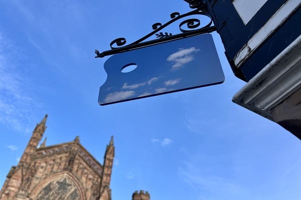 Matthew Cornford's sculpture 'Cloud Palette #1' image courtesy HCA photographer D Pryde Jarman