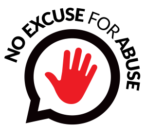 No Excuse for Abuse logo