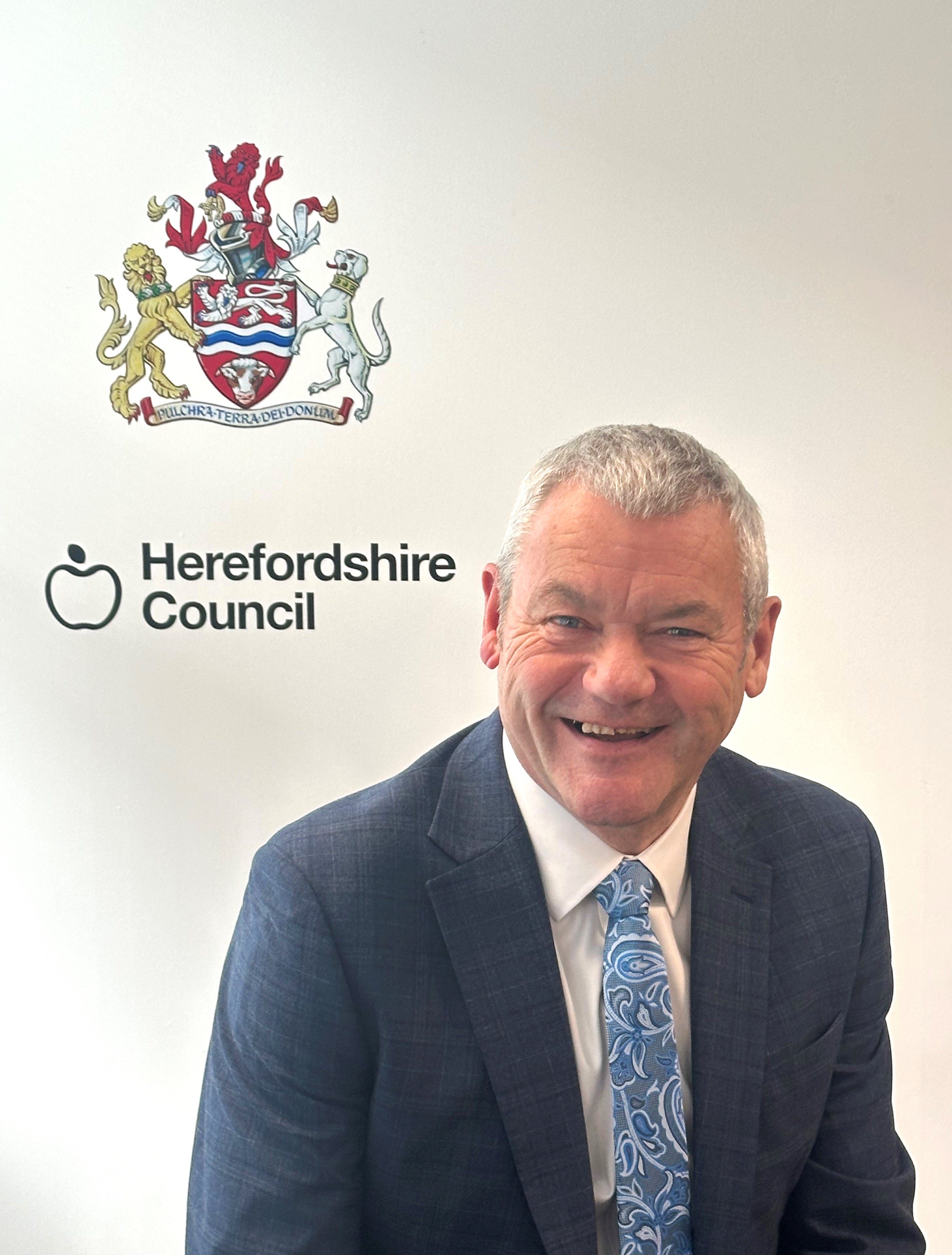 Paul Walker, Chief Executive of Herefordshire Council