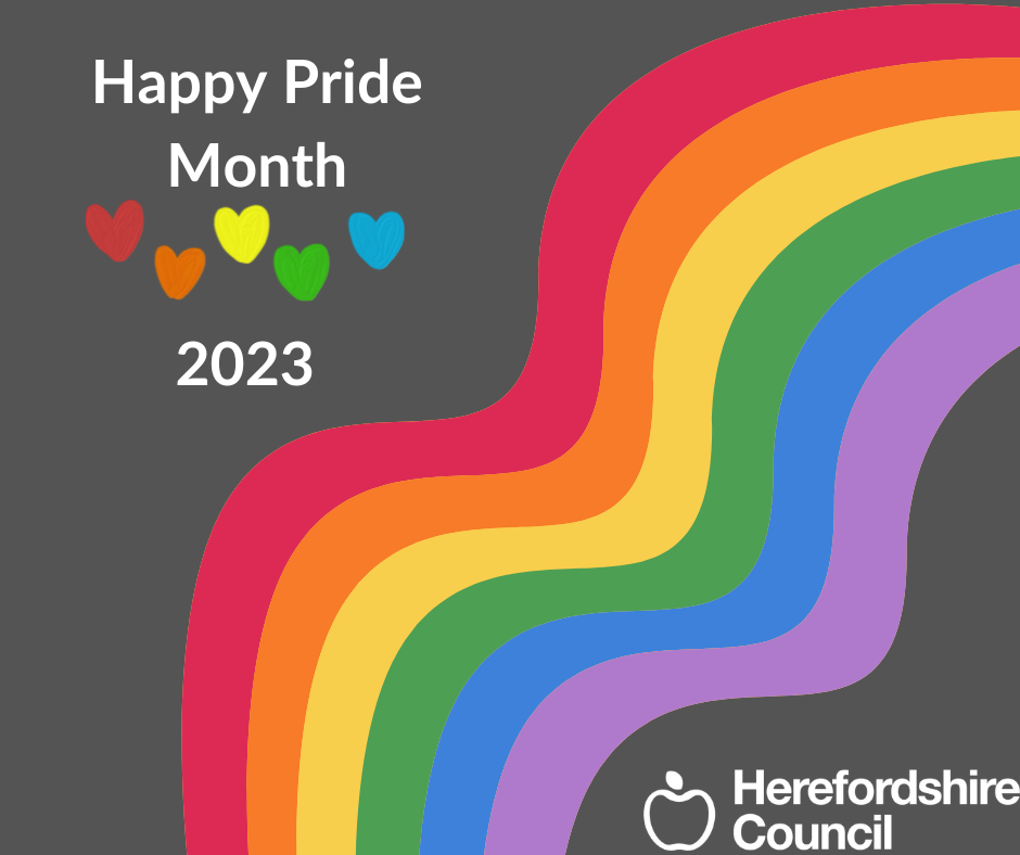 Celebrate with PRIDE Herefordshire Council