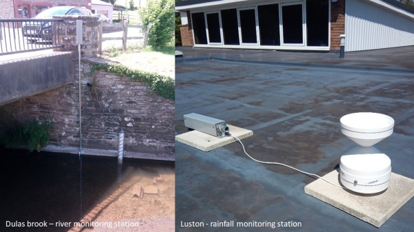 Rainfall monitoring stations