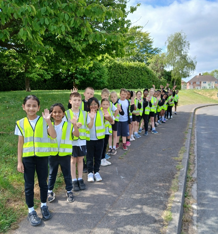 Road safety week pupils from st francis xavier