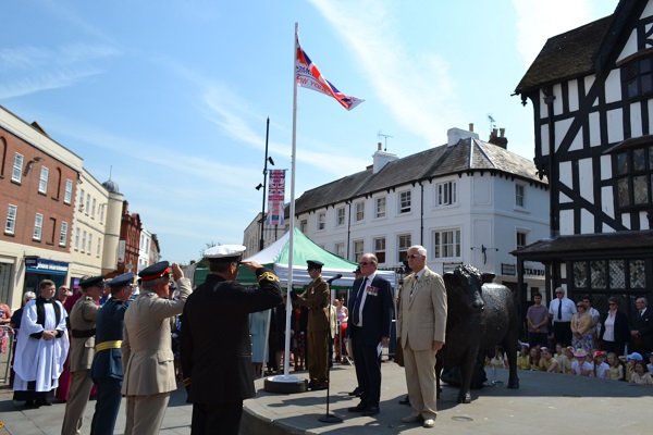 Supporting the Armed Forces, CMTG, High Town, Herefordshire