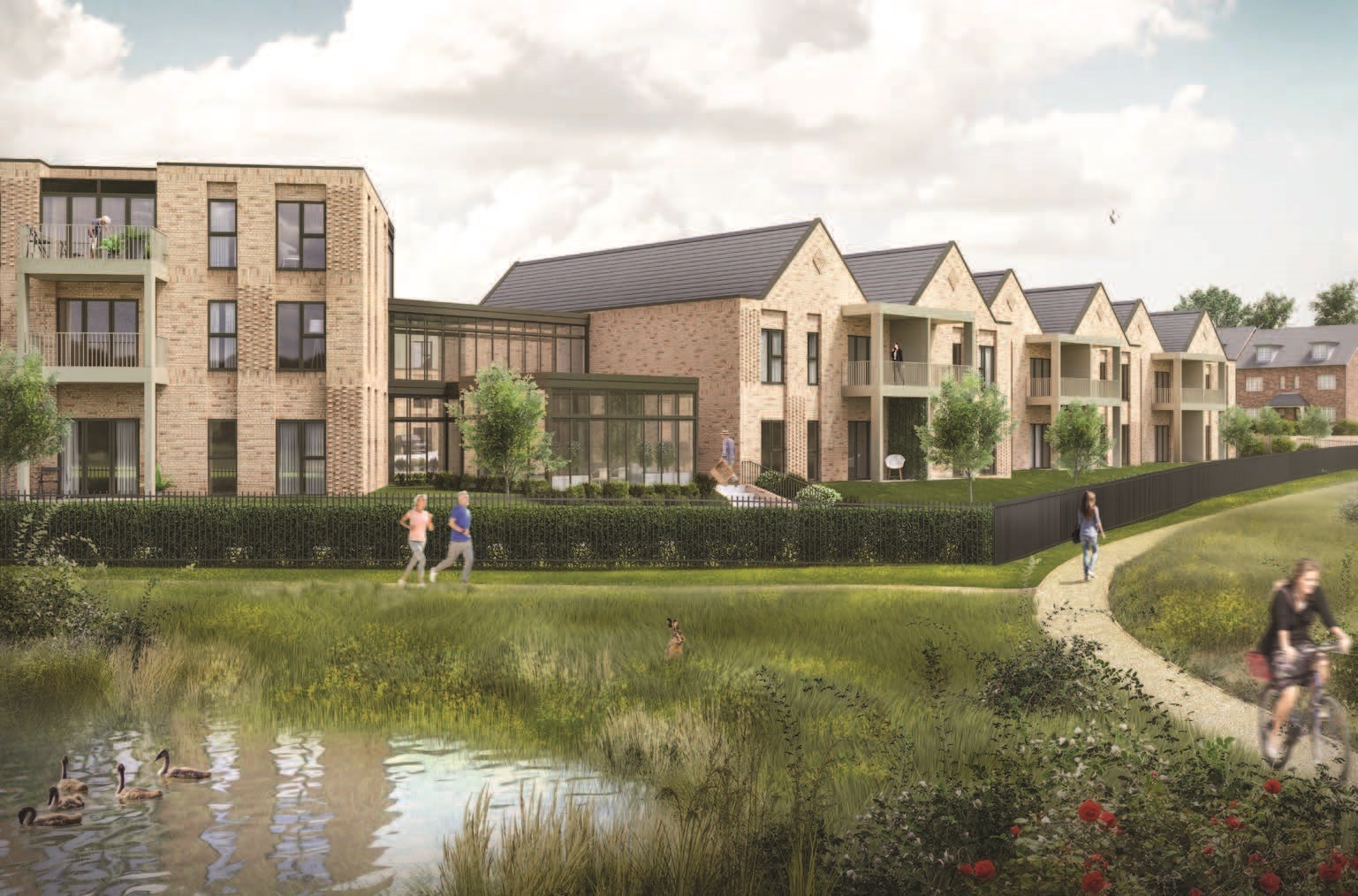 Visualisation of roman rd retirement village