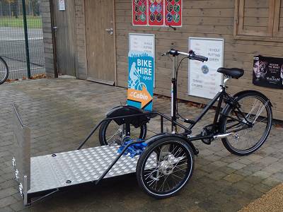 Wheelchair bike