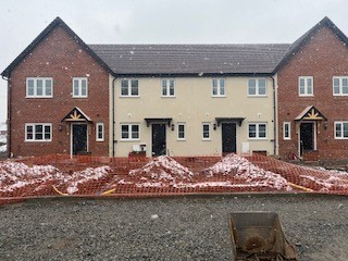 Terraced properties at Wyson Lane, Brimfield