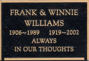 An example of a bronze plaque