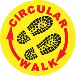 Circular walk waymarker