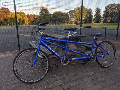 Tandem bike for hire