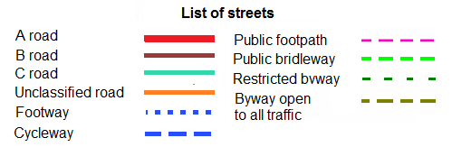 Ordnance Survey Footpath Symbols Highways And Public Rights Of Way Map – Herefordshire Council